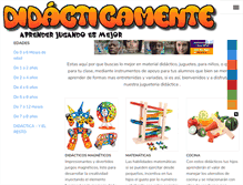 Tablet Screenshot of didacticamente.com